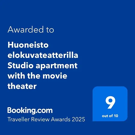 Elokuvateatterilla With The Movie Theater Lägenhet Lahtis