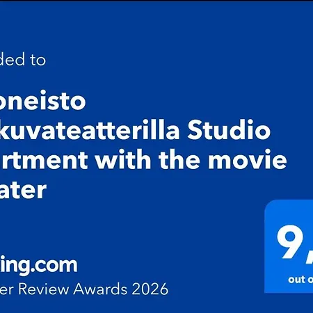 Elokuvateatterilla With The Movie Theater شقة لاهتي