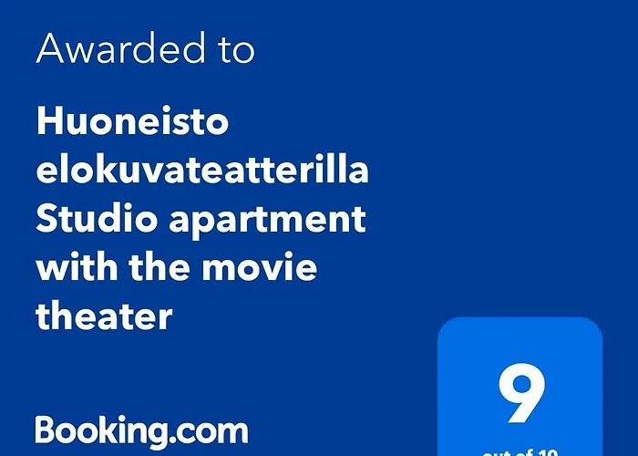 Elokuvateatterilla With The Movie Theater شقة لاهتي